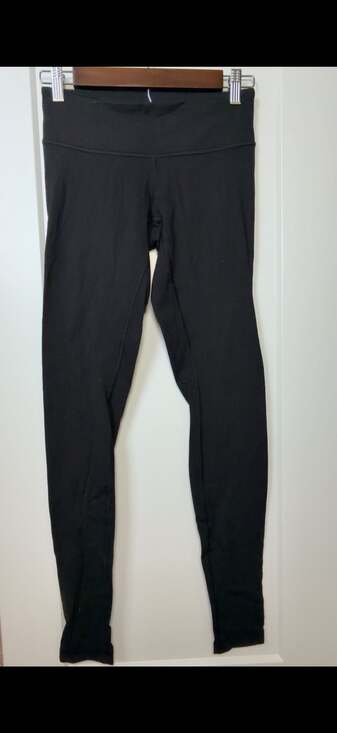 lululemon athletica Pants - Lululemon Black Athletic Yoga Leggings_A100